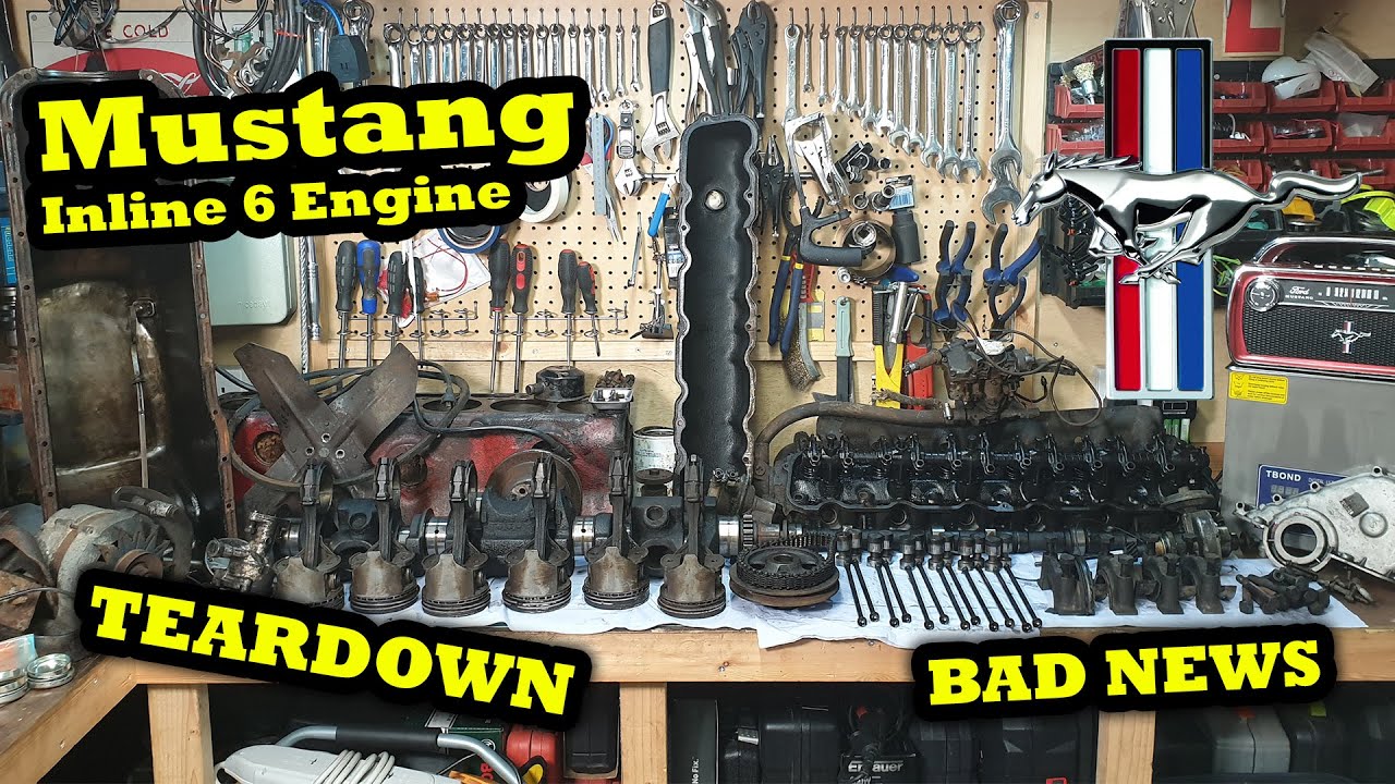 Inline 6 FORD Mustang / Falcon Engine Teardown - BAD NEWS