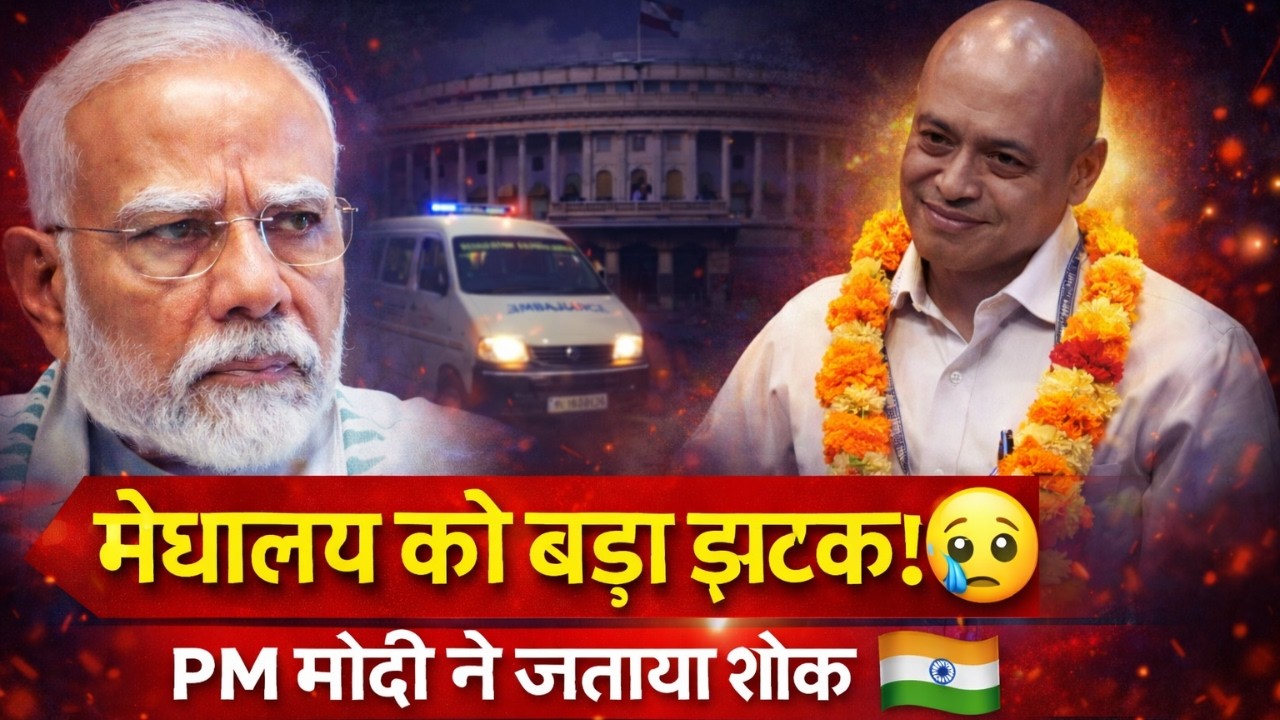 Shocking News: Shillong MP Dr. Ricky AJ Syngkon Passes Away | PM Modi Reacts! #BreakingNews