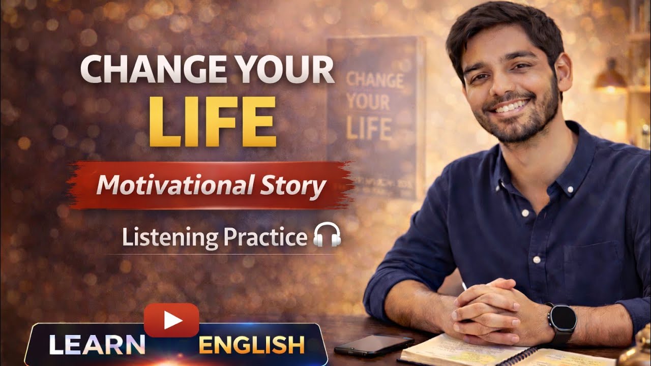 Change Your Life || English Listening Practice ✅|| Graded Reader || Improve Your English