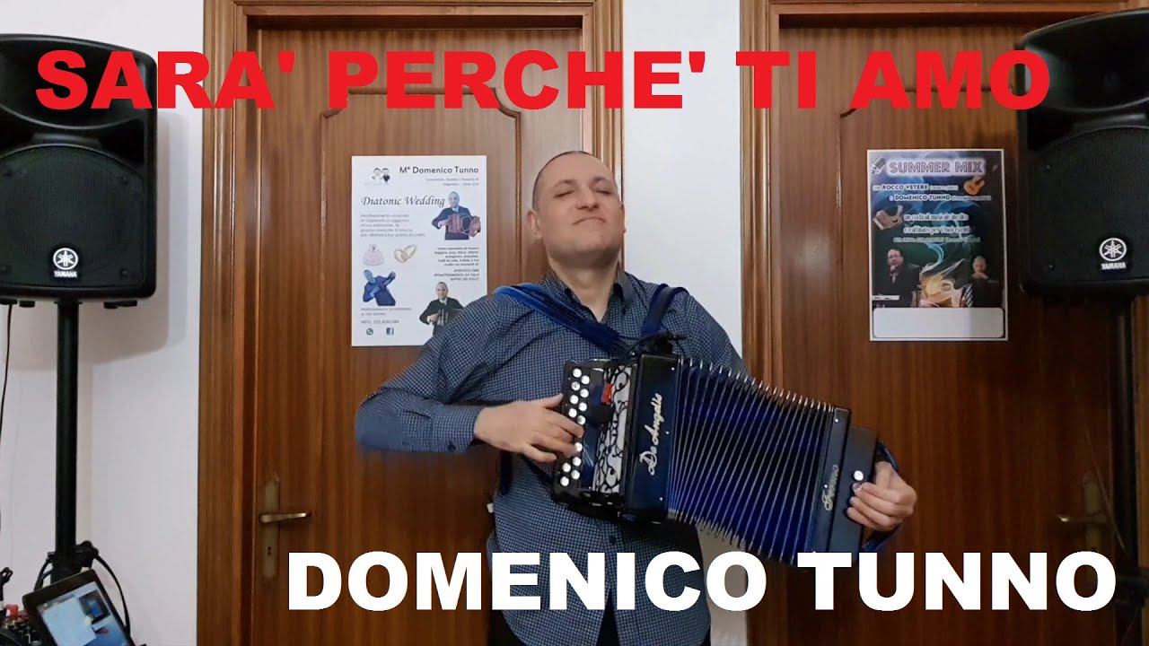 Ricchi E Poveri, SARA' PERCHE' TI AMO - Domenico TUNNO (Diatonic Cover)
