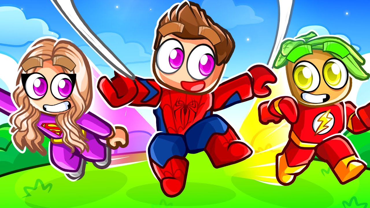 Werde die STÄRKSTE SUPERHELDEN FAMILIE in Roblox!