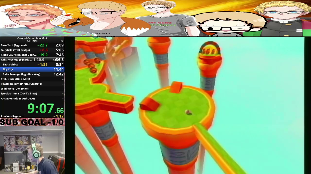 Carnival Games Mini Golf All Holes (Former WR)