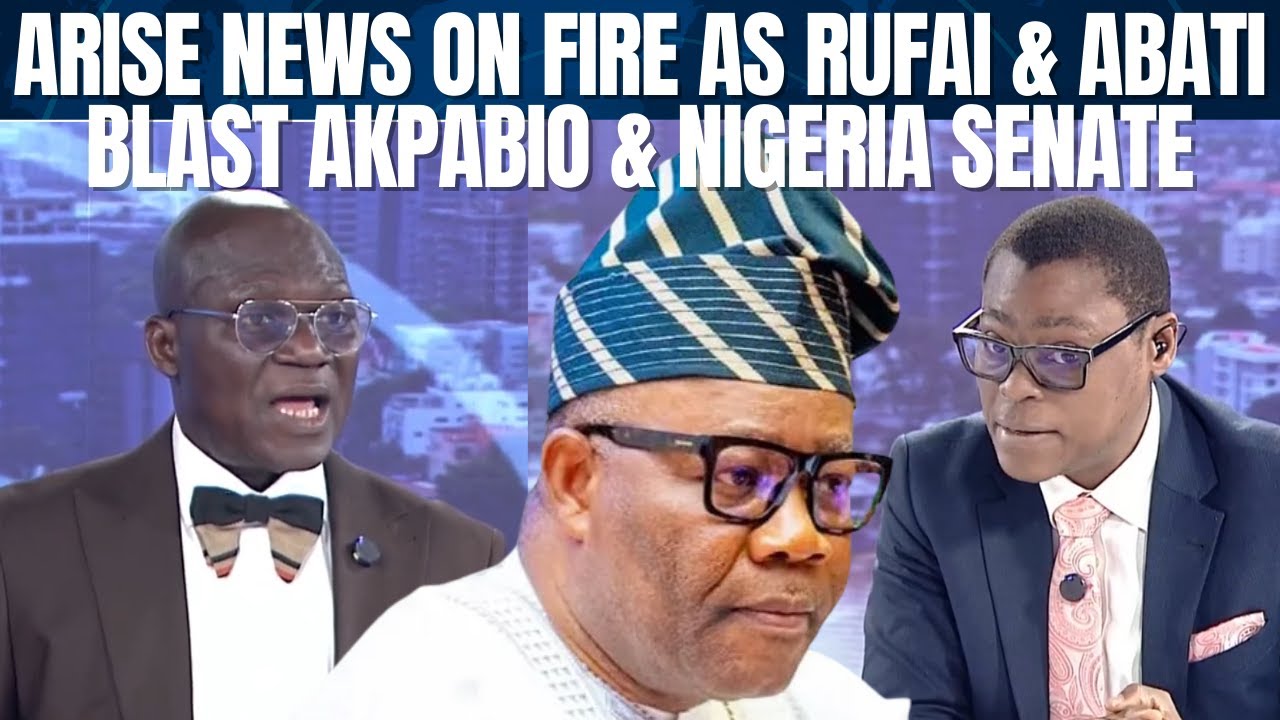 Arise News on Fire as Rufai & Abati Blast Akpabio, Nigeria Senate over Electoral Reform 