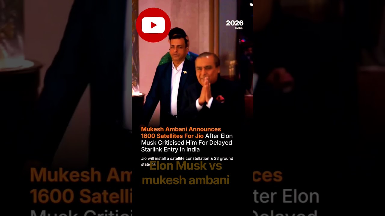 Elon Musk vs mukesh ambani...#mukeshambani #elonmusk #reliance #starlink #viral