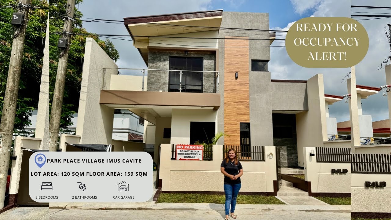 Complete Turnover Ready For Occupancy House and Lot in Park Place Village Anabu | 9.6 Million