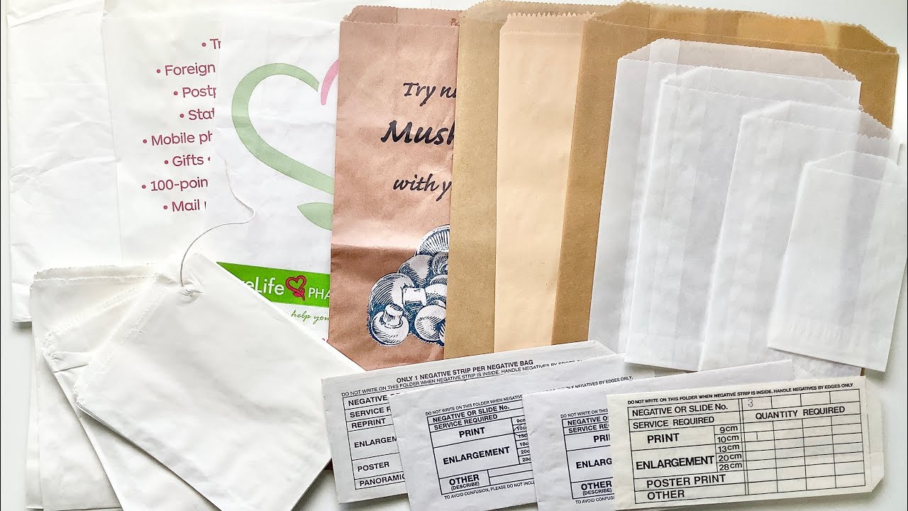 My favourite ways to use bags in junk journals
