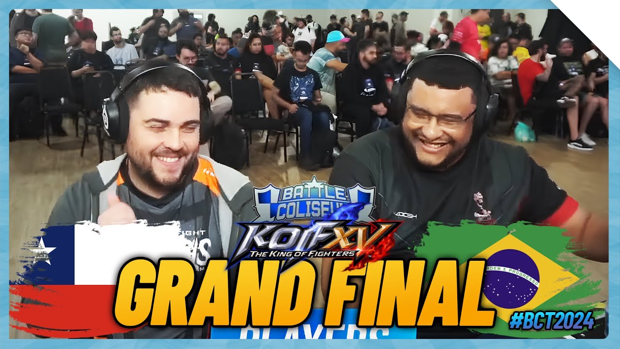 BC2024 KOFXV - SHARKURIEN (Chile) vs LAU YAGAMI (Brasil) - GRAND FINAL - BATTLE COLISEUM 2024