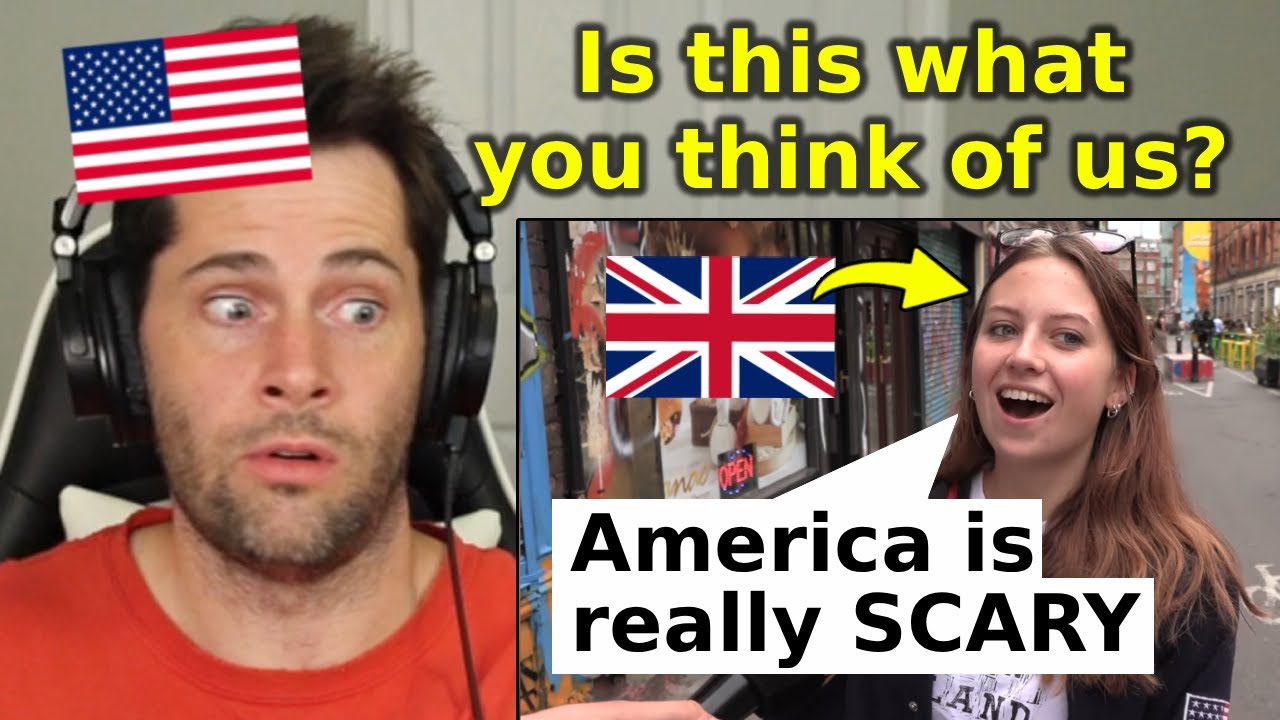 American Reacts to Asking Brits 