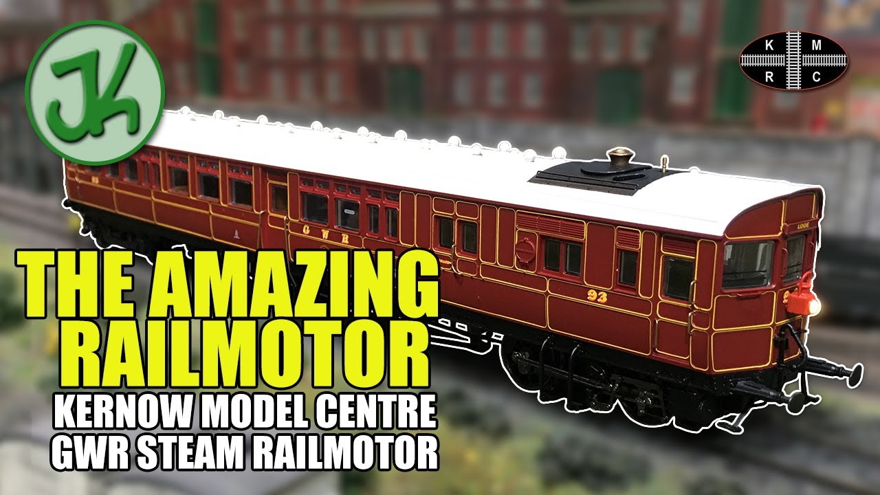 By Massive Request! Kernow Model Centre GWR Steam Railmotor R in Crimson Lake livery - Review