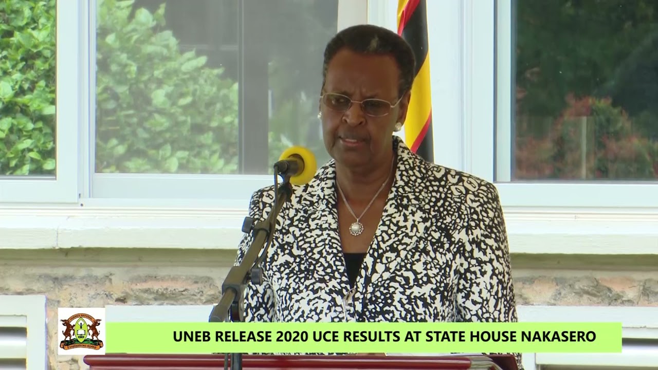 UNEB RELEASE 2020 UCE RESULTS