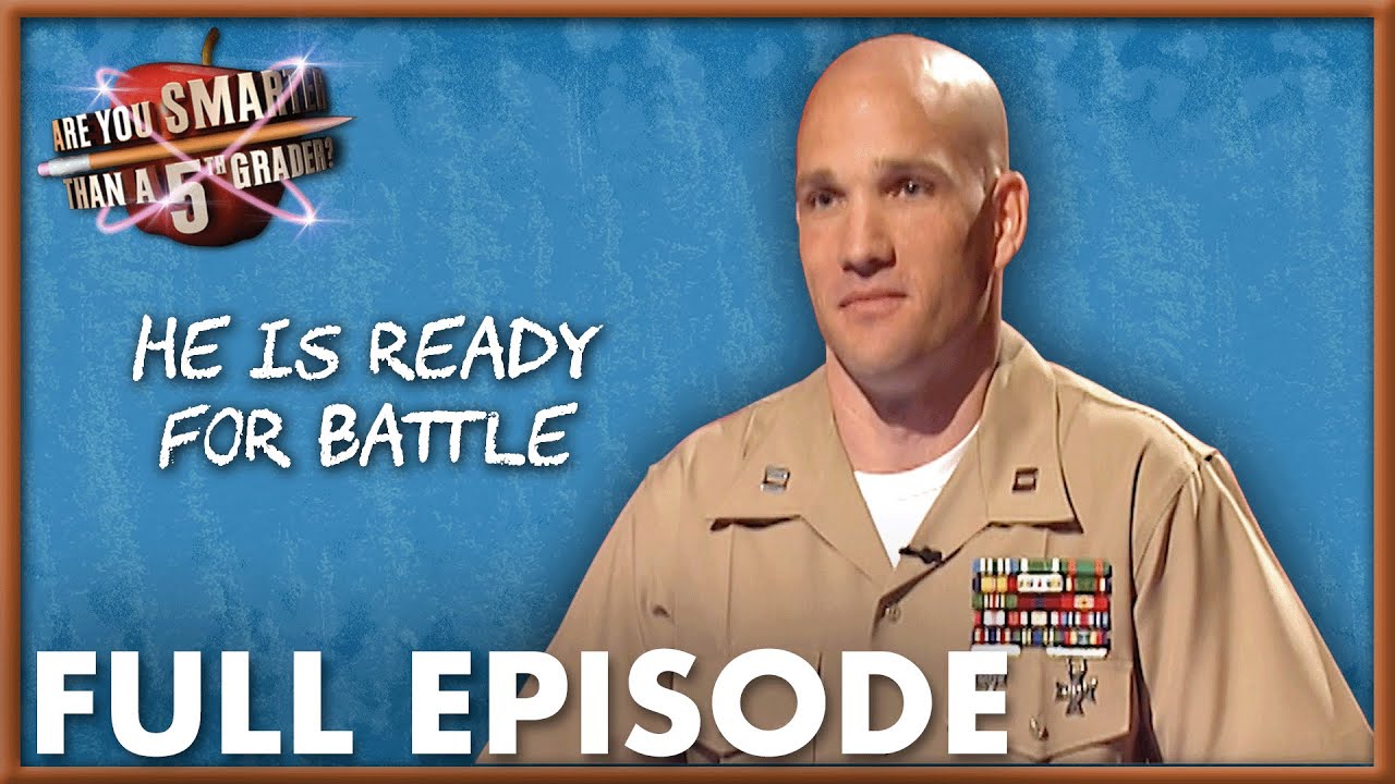He Is Ready For Battle! | Are You Smarter Than A 5th Grader? | Full Episode | S01E21