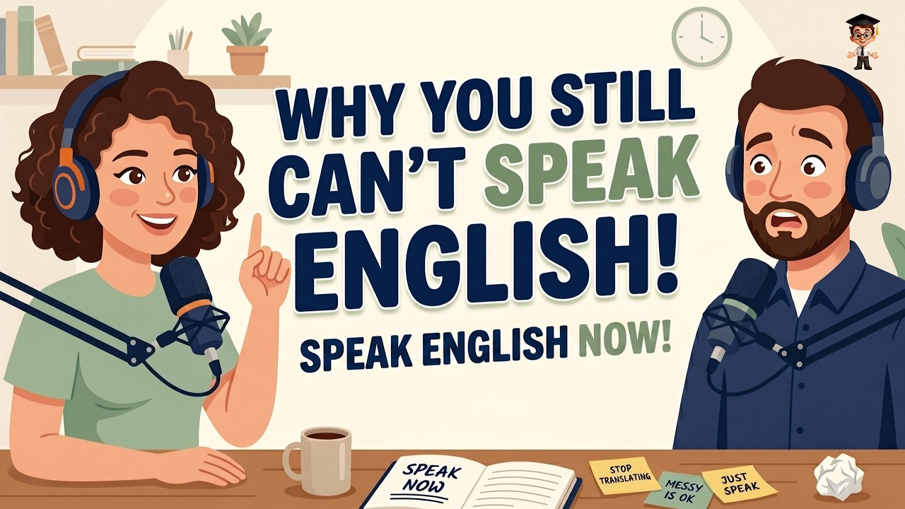 Why You Still Can't Speak English Fluently (5 Real Reasons) | English Podcast