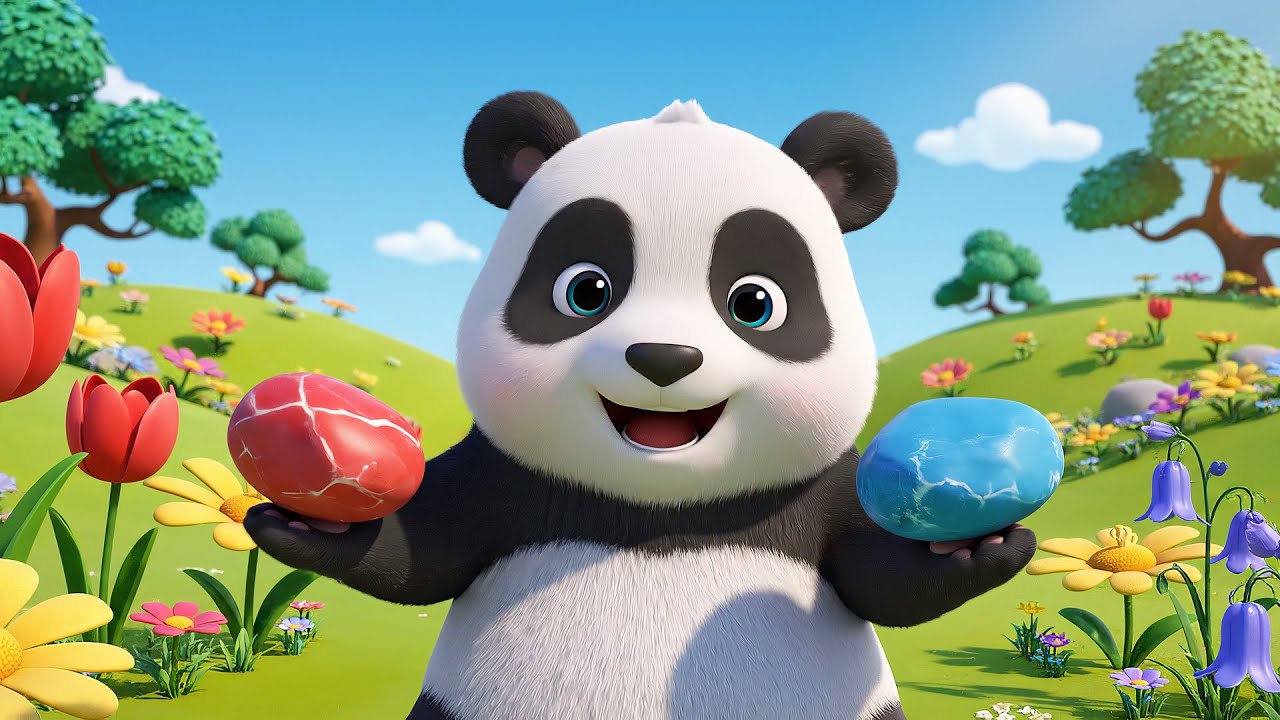 Un bebé panda de Minecraft rodó por una colina | Canciones Infantiles y Rimas para Niños