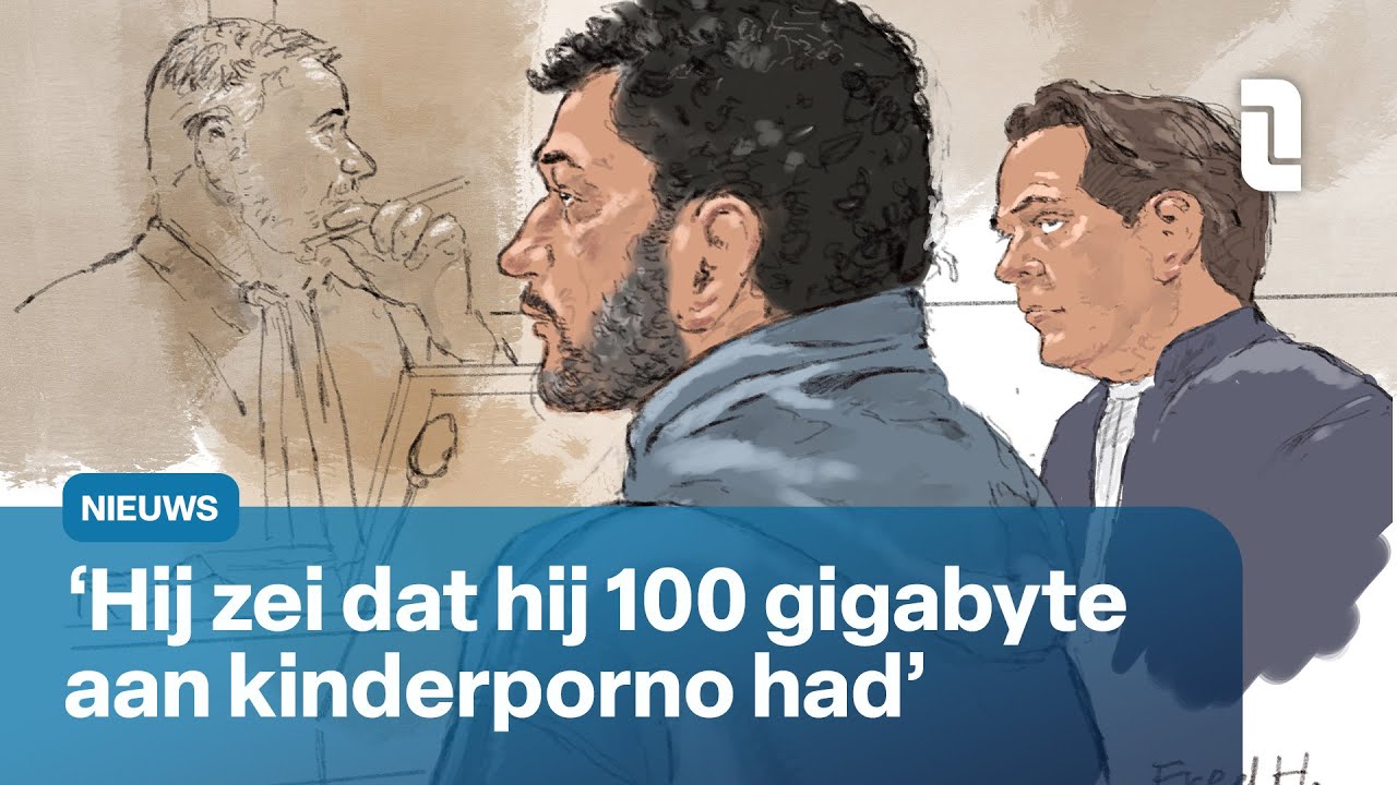 Justitie: Fred H. bekeek en verspreidde ruim twee jaar lang kinderporno | L1 Nieuws