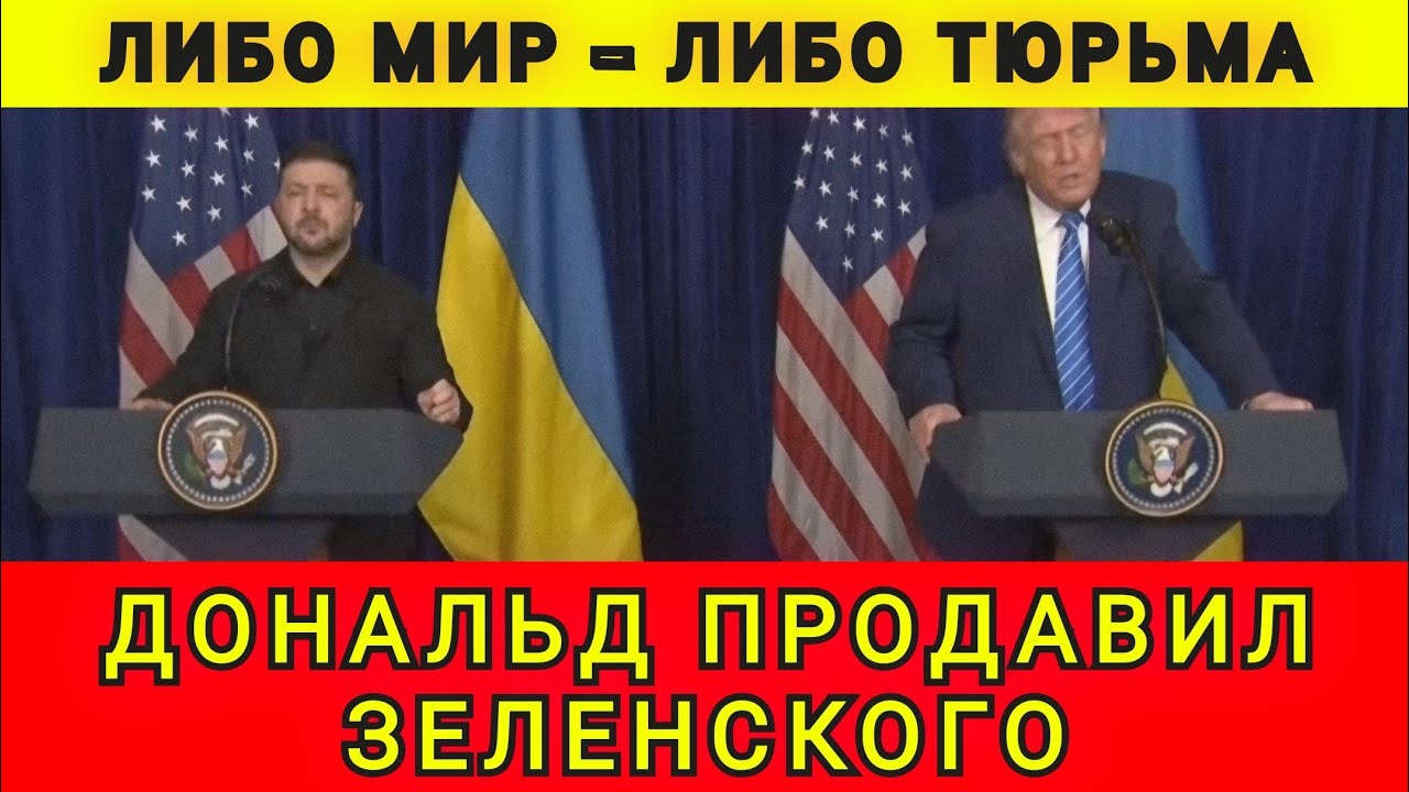 ПРИНУЖДЕНИЕ К МИРУ ❗