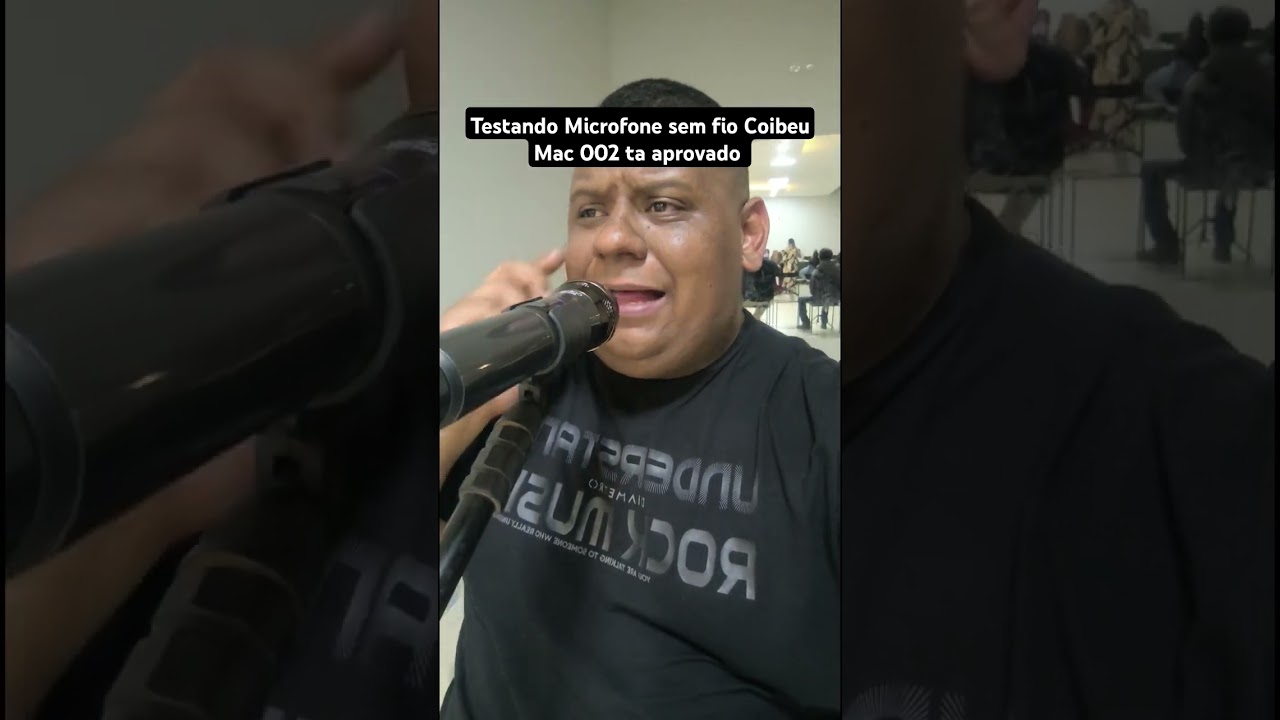 Teste Microfone Mac 002 UHF Coibeu t&aacute; aprovado #forroz&atilde;o #livedesaojoao #forrozinho #nordeste #forr&oacute;