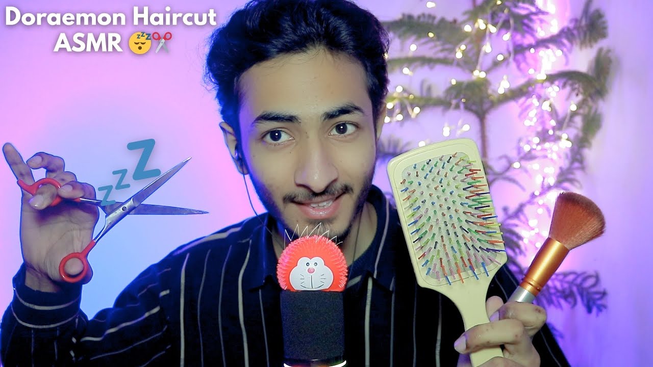 ASMR Doraemon Haircut ✂️ | Deep Sleep & Relaxation!