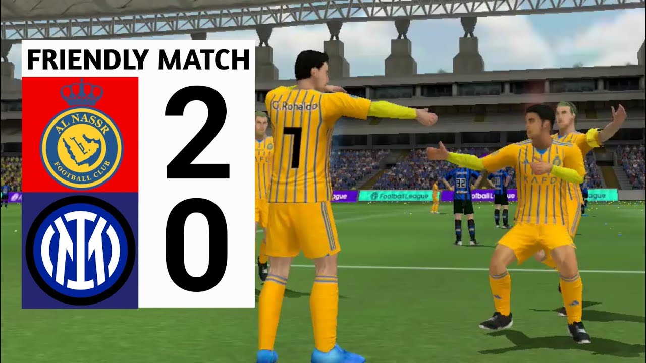 Al Nassr vs Inter Milan – Gol CR7! | Football League