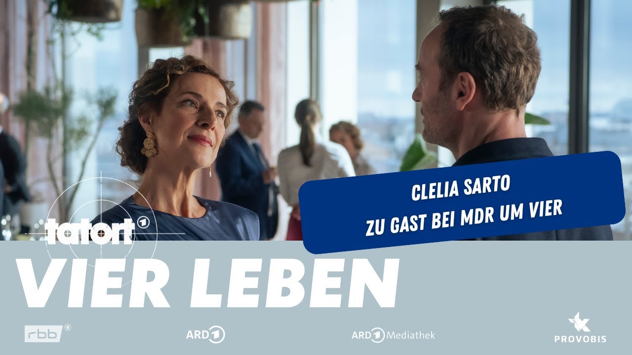 TATORT: Vier Leben / Clelia Sarto im Interview bei MDR um Vier
