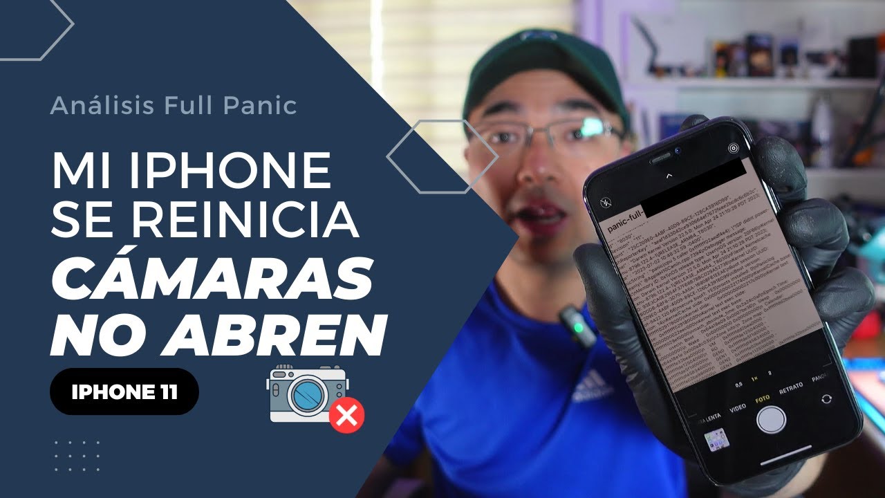 Mi iPhone se Reinicia!! No abre Cámaras iPhone 11 Pro Max Análisis Full Panic Diagnostico Reparación