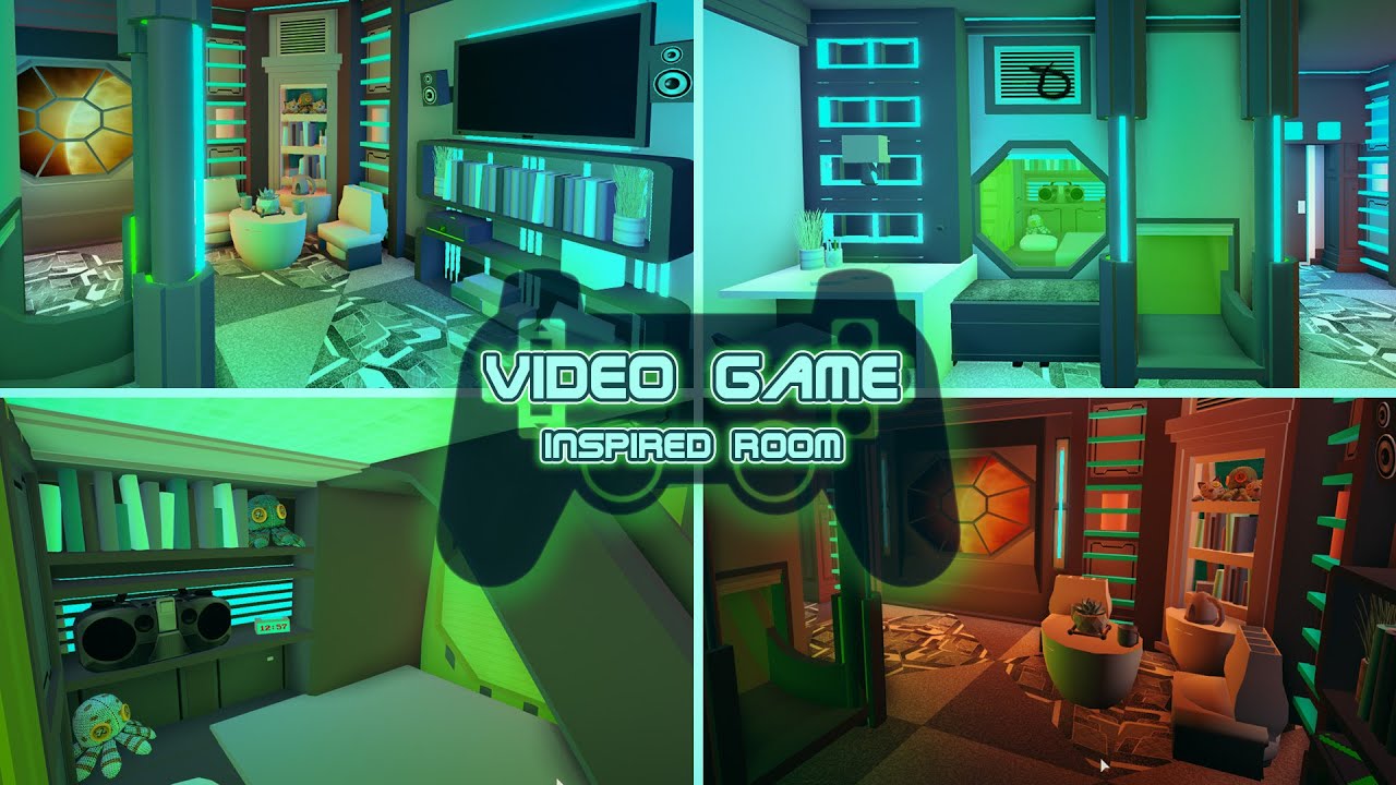 Bloxburg | Themed Room | Video Games | Alien Isolation Inspired