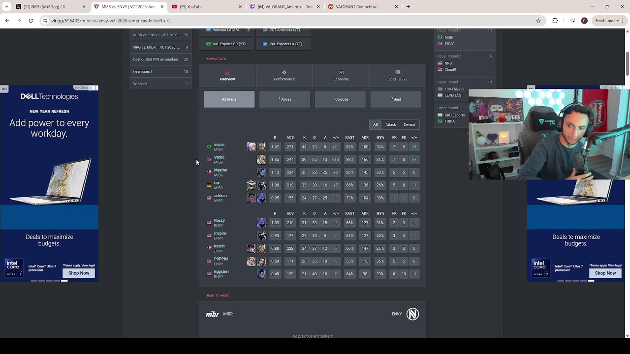 FNS | MIBR vs ENVY - AMERICAS KICKOFF WATCHPARTY #VCTWatchparty