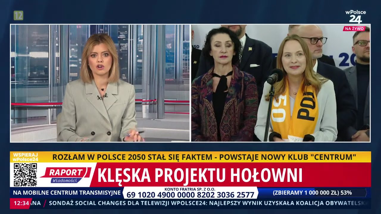 Klęska projektu Hołowni! Raport wiadomości.