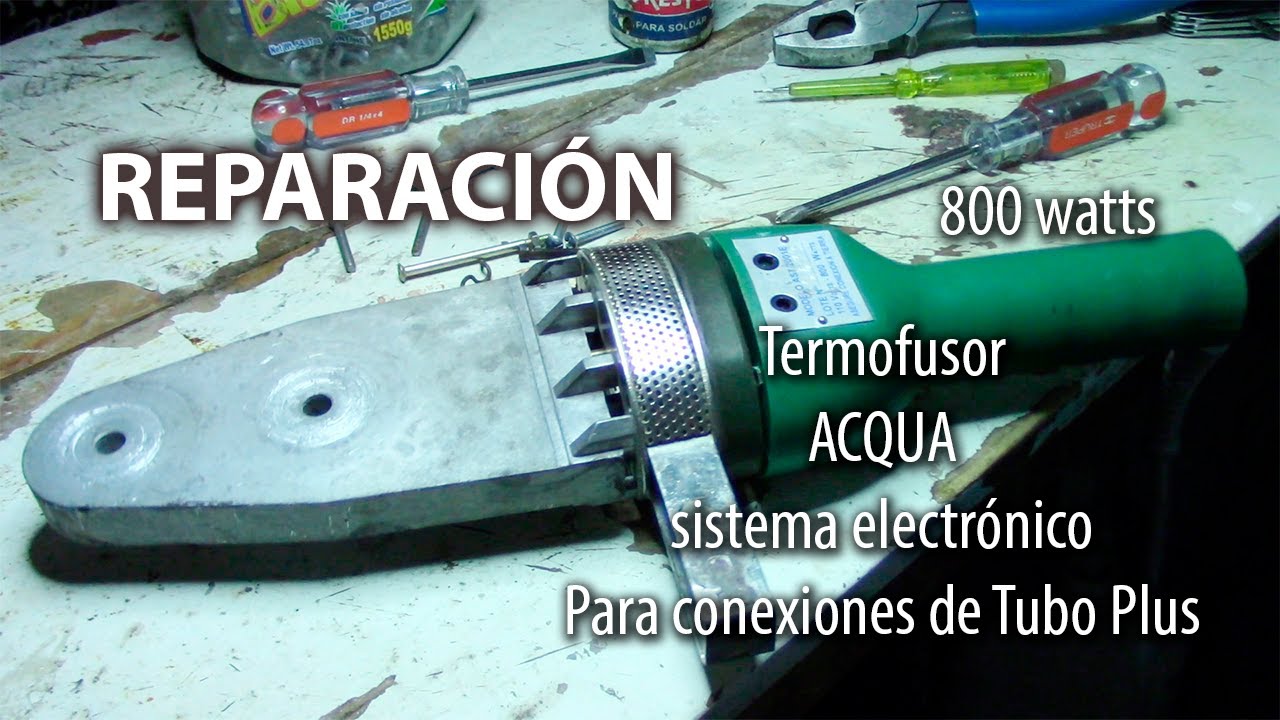 REPARACI&Oacute;N DE TERMOFUSOR