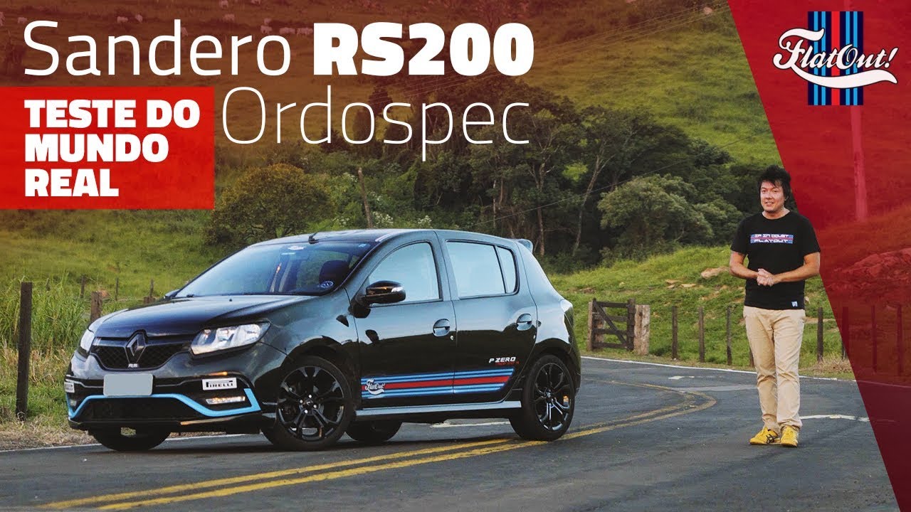 SANDERO RS RS200 ORDOSPEC: TESTE DO MUNDO REAL – tudo o que você quis saber!