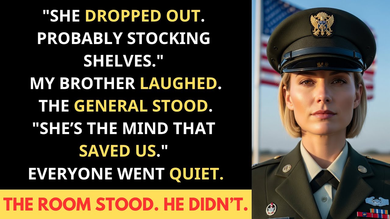 High School Dropout. Just a Gas Station Girl,” My Brother Whispered — Then the General Called Me ...