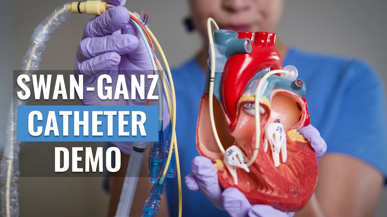 Сестринское дело с катетером Swan Ganz #nursingskills