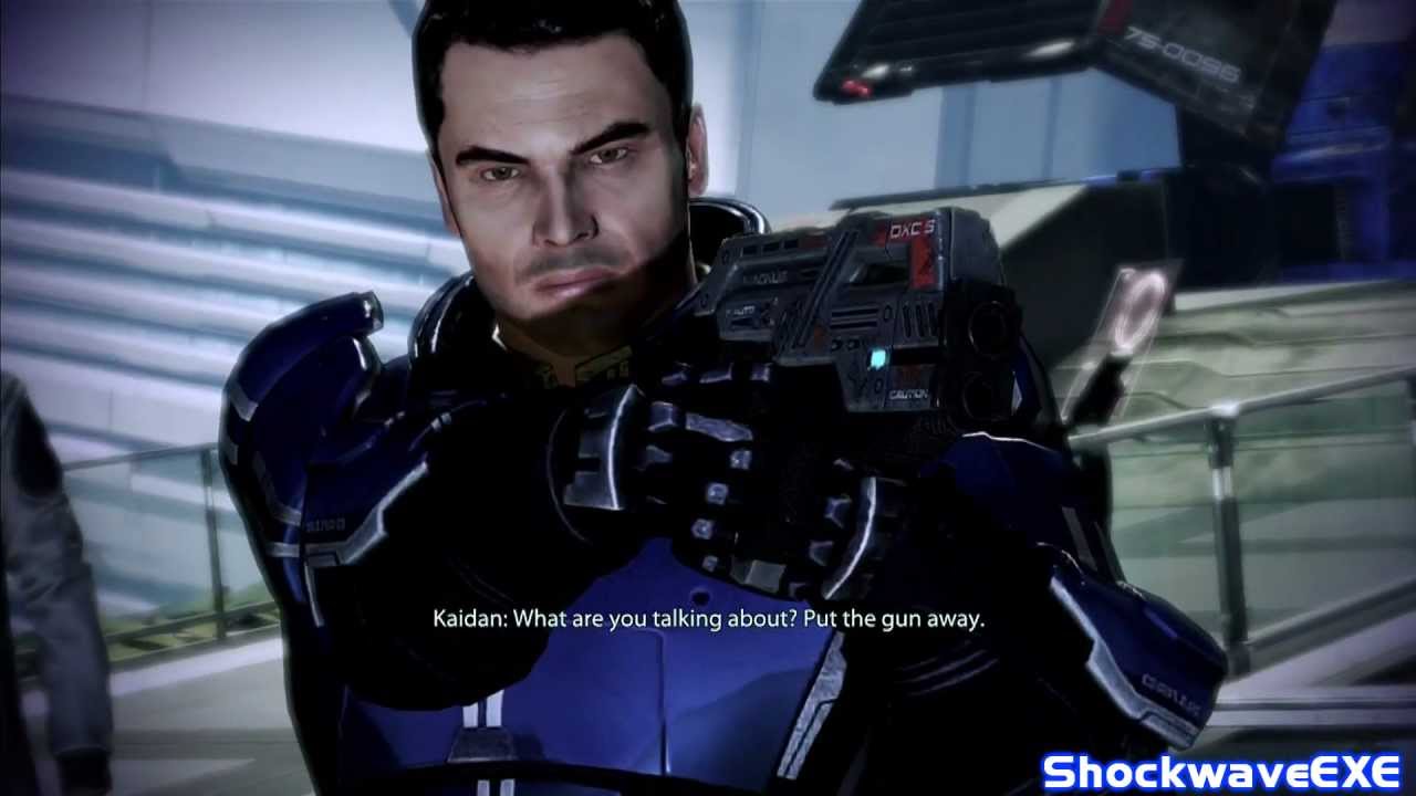 Mass Effect 3 - Shepard Kills Kaidan