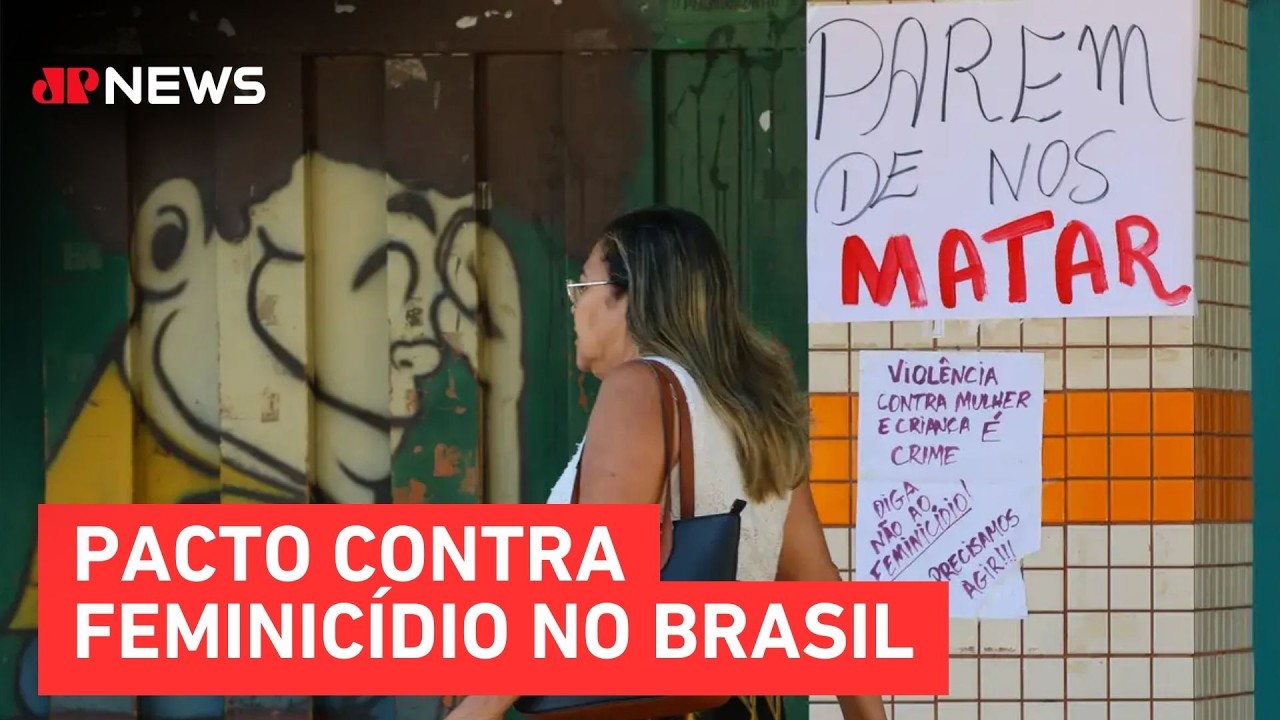 Três Poderes lançam pacto nacional de enfrentamento ao feminicídio