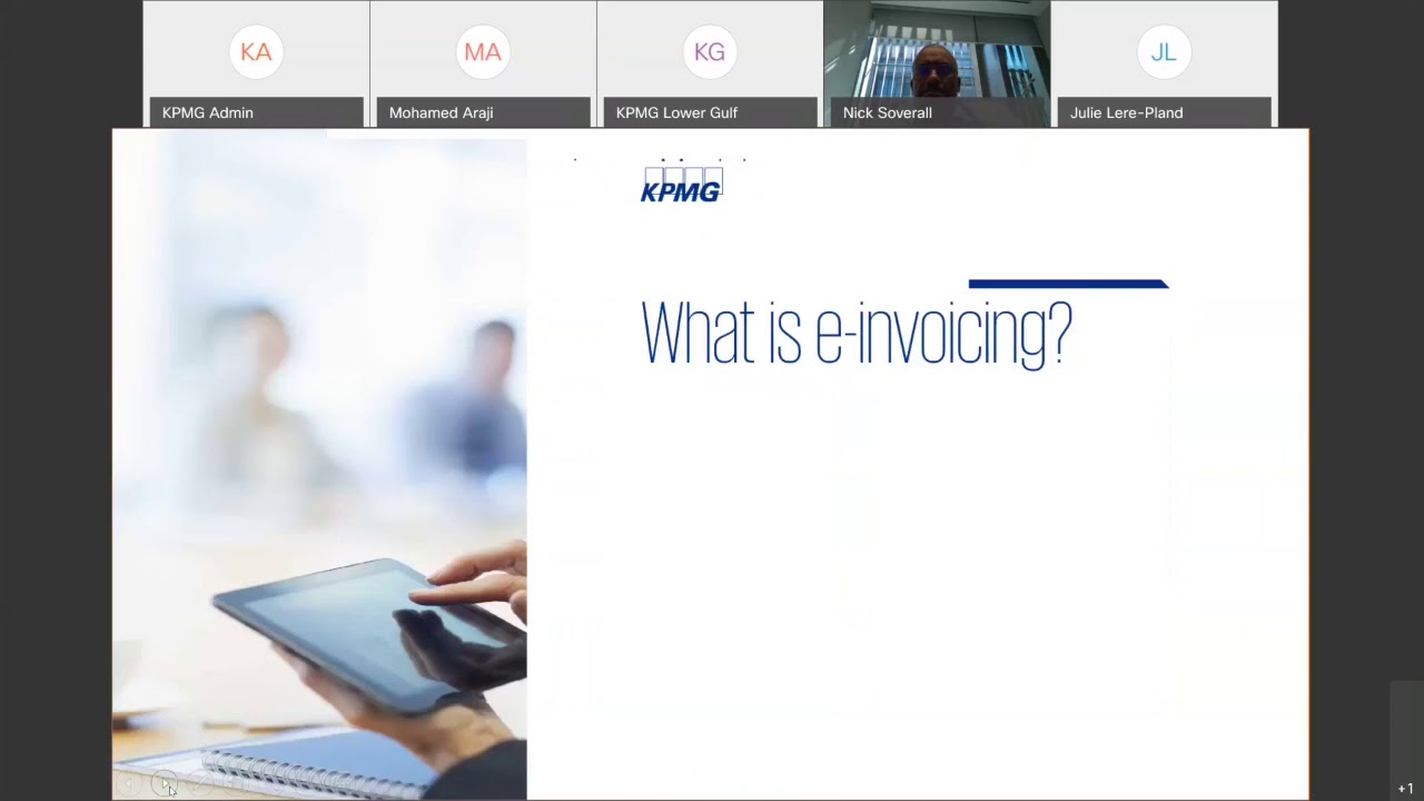 Webinar - Introduction of e-invoicing to Saudi Arabia | KPMG