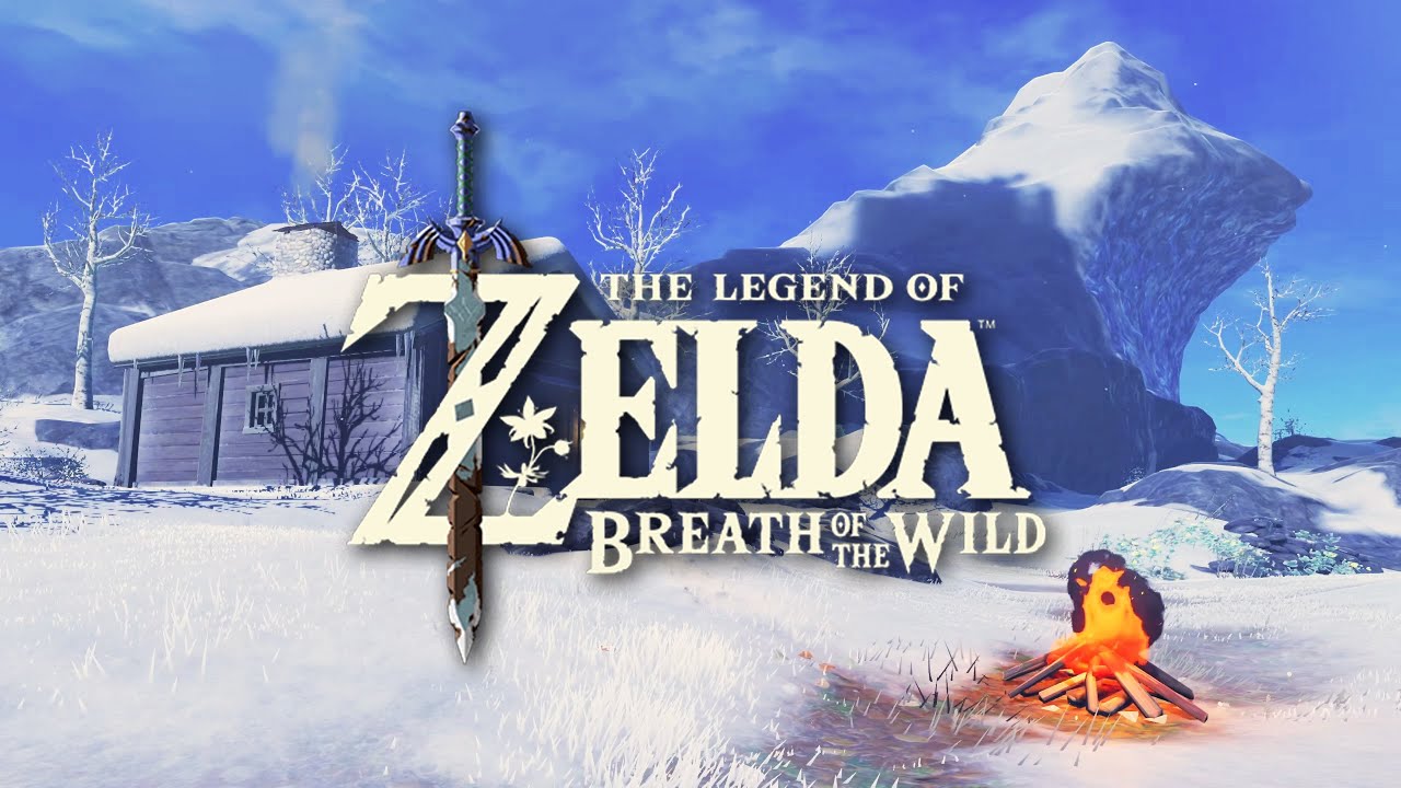 Winter Ambience in the Hebra Mountains - Zelda: Breath of the Wild