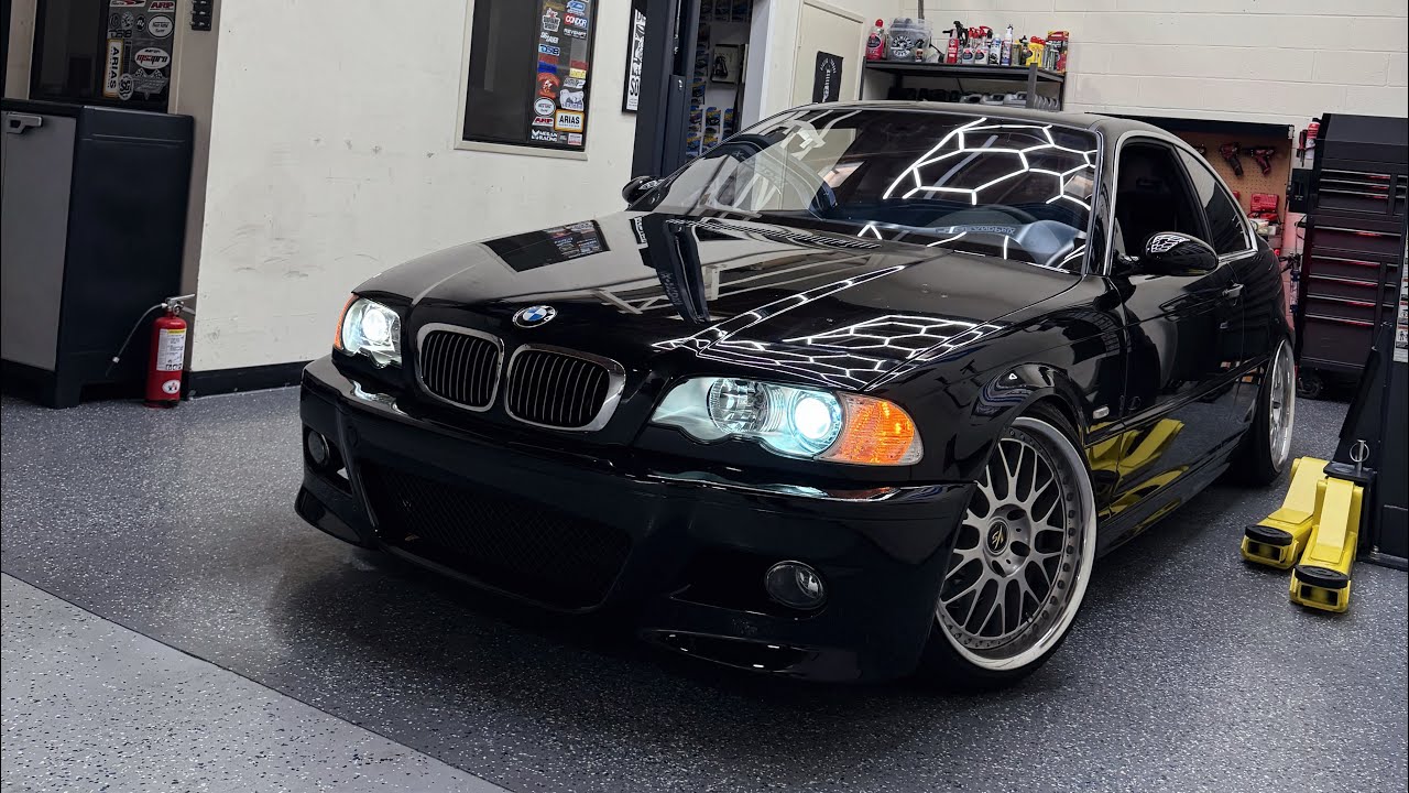 Подробно рассмотрите мою НОВУЮ сборку E46!