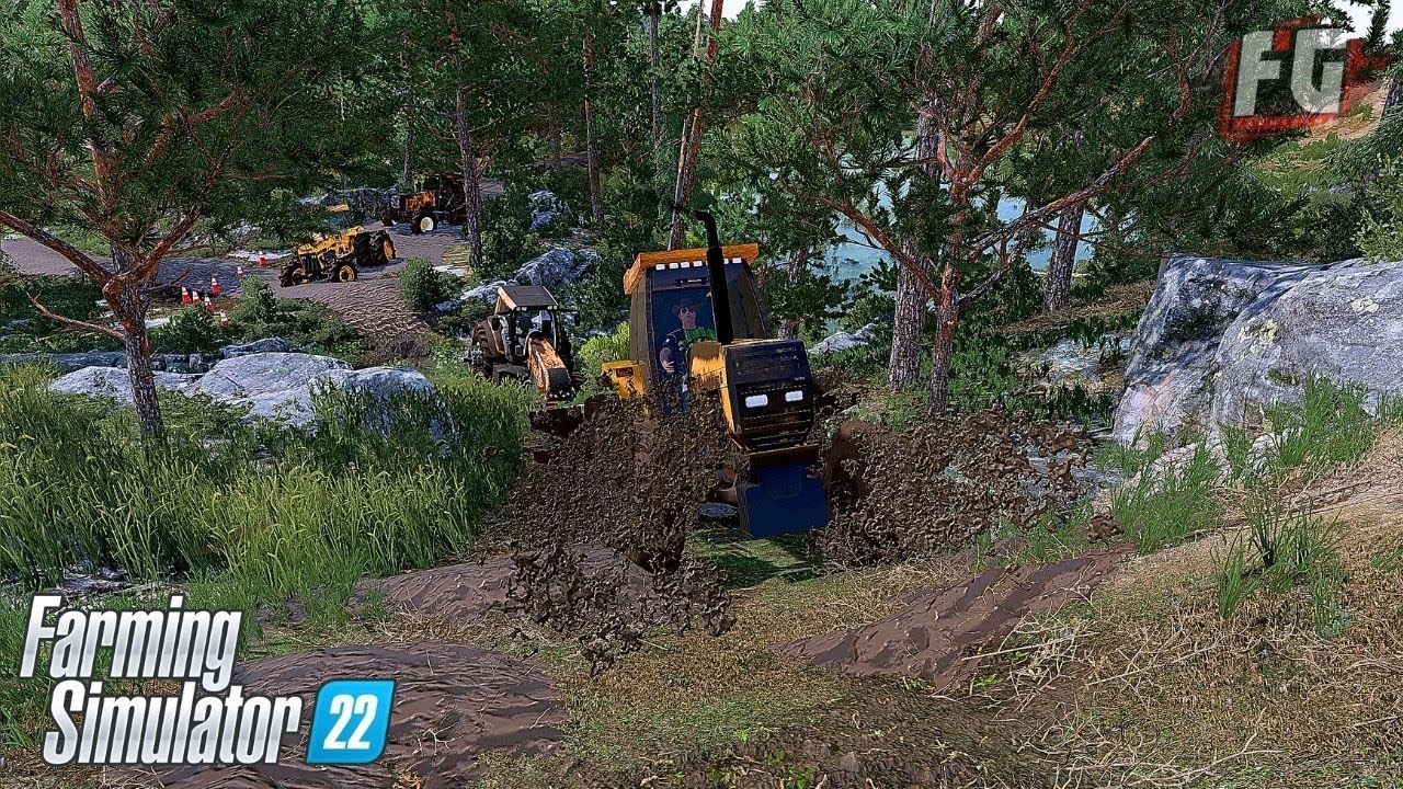 Tratores Valtra e Valmet na Lama no Atoleiro - Farming Simulator 22