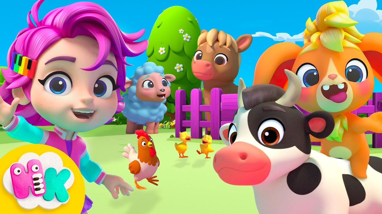Boerderijliedjes Boer MacDonald 🚜 Alle Dieren van de Boerderij 🐮 Nederlandse Kinderliedjes | HeyKids