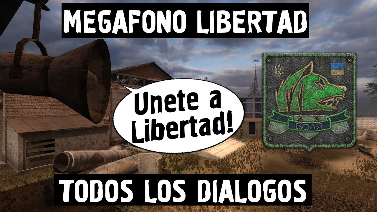 STALKER. - Megáfono de Libertad en el Valle Oscuro Todos Los Diálogos en Español