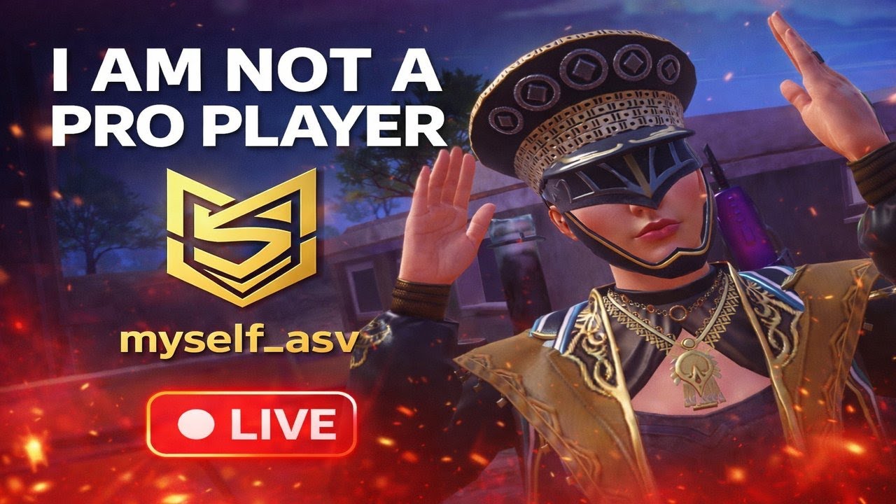BGMI Live | I am not a PRO Player can i survive....