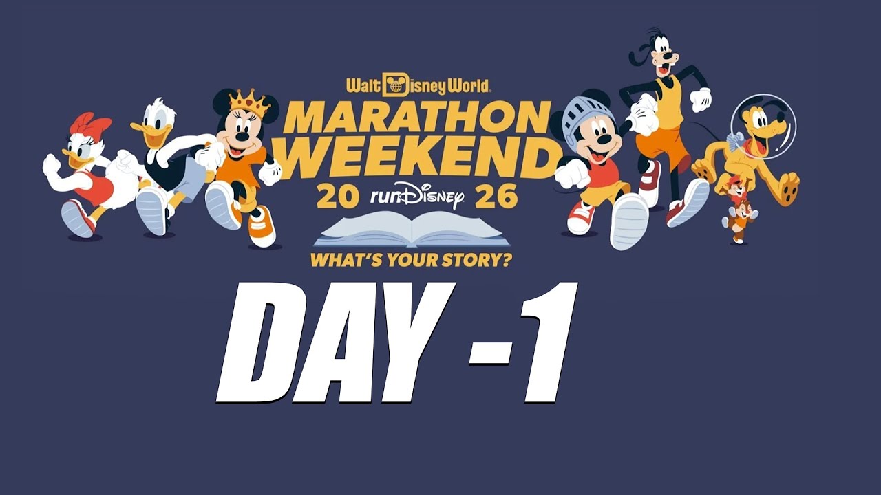 Preparing for Our run Disney Marathon Weekend 2026
