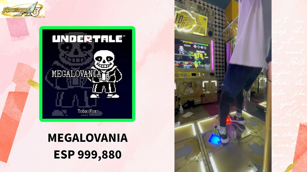【DDR】MEGALOVANIA ESP 999,880