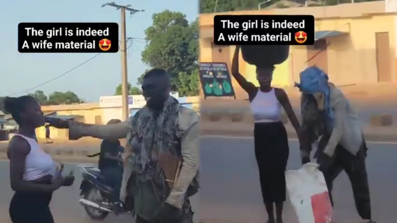 the girl is a Wife material #prankvideo #socialexperiment