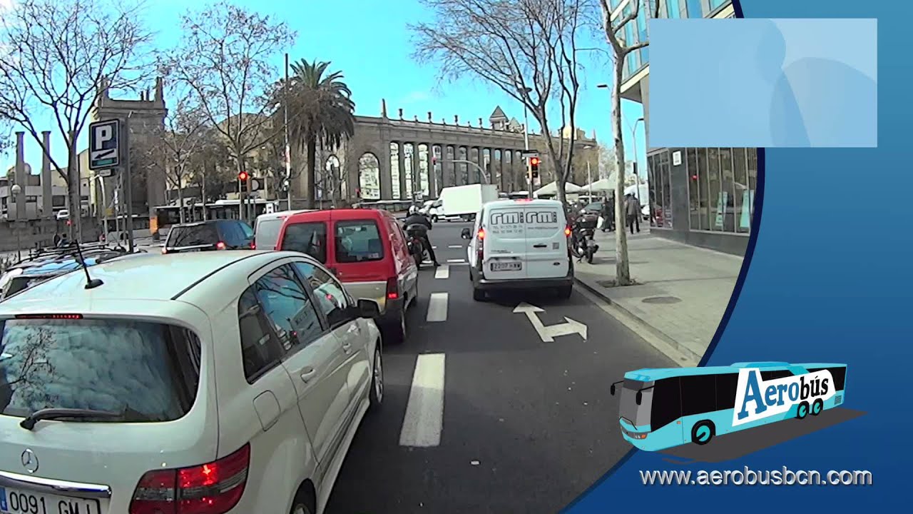 Route: From Pl. Catalunya to Airport Terminal 2