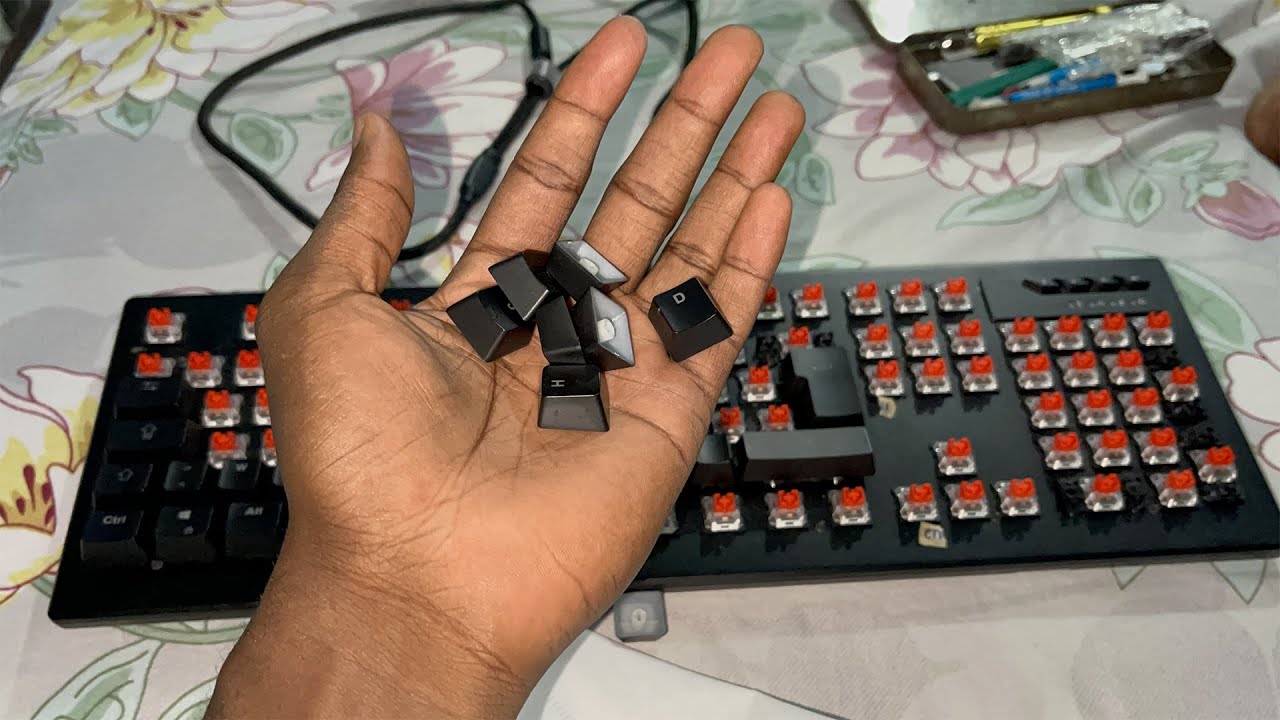 CLEAN AND FIX HP PAVILION GAMING KEYBOARD 800 - After 4 Months