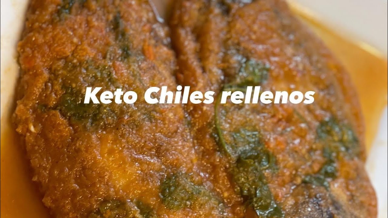 Delicious Keto Chiles Rellenos!!