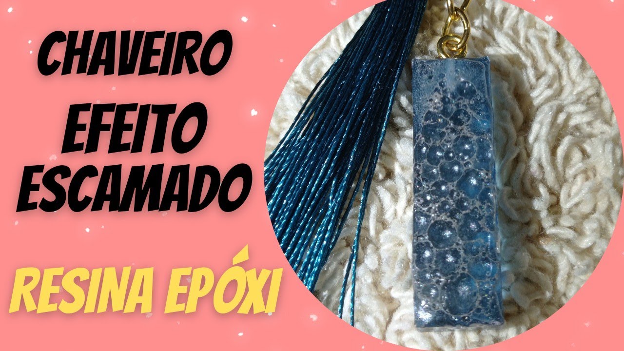 EFEITO ESCAMADO NA RESINA EPÓXI passo a passo - Fernanda Fernandes Resina