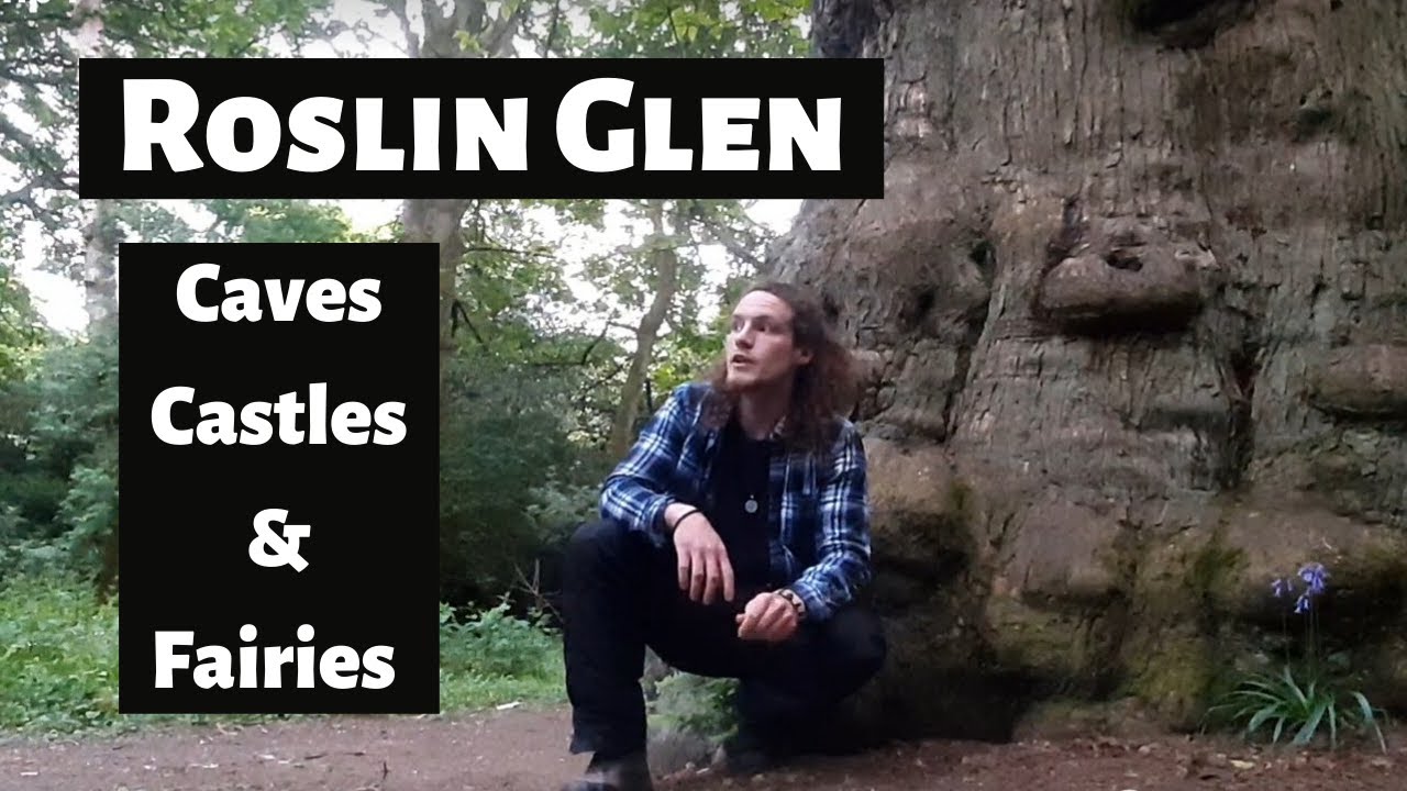 Stories of Roslin Glen - Wallaces Cave, Magic and Bloody Battles