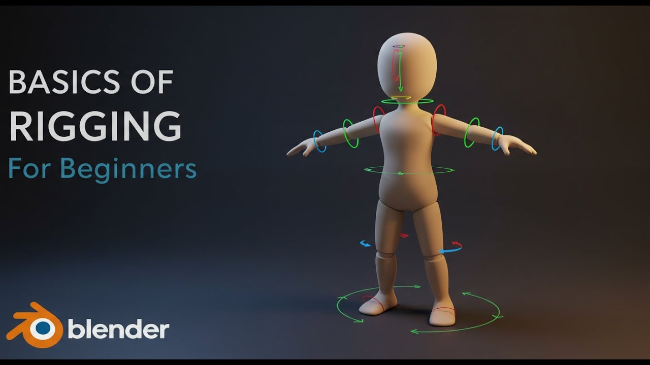 How to Rig a Character: Rigging 101 for Beginners (Blender)