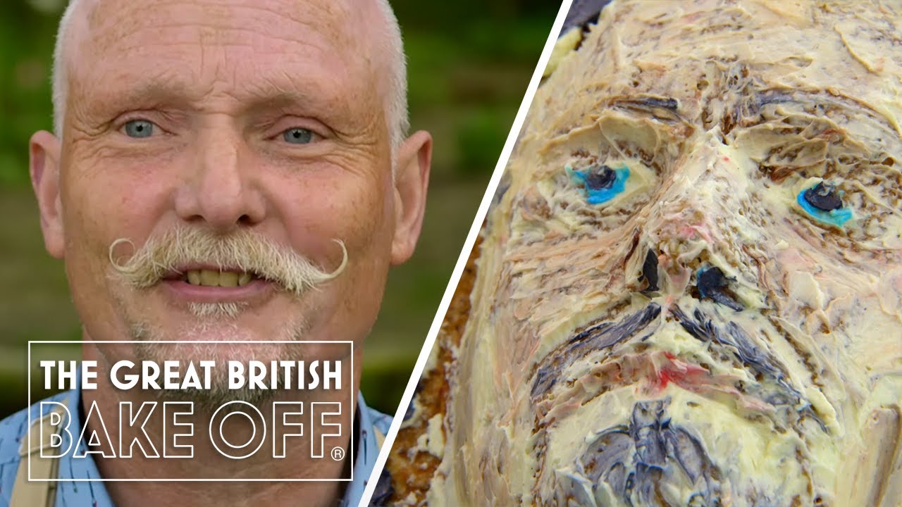 Автопортрет на печенье: ужасающий или восхитительный? | The Great British Bake Off